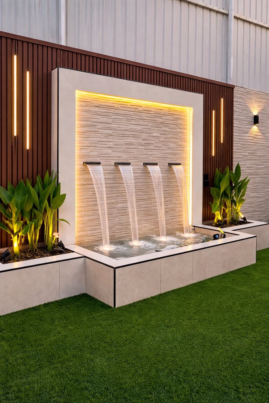 Water features and fountain installation services