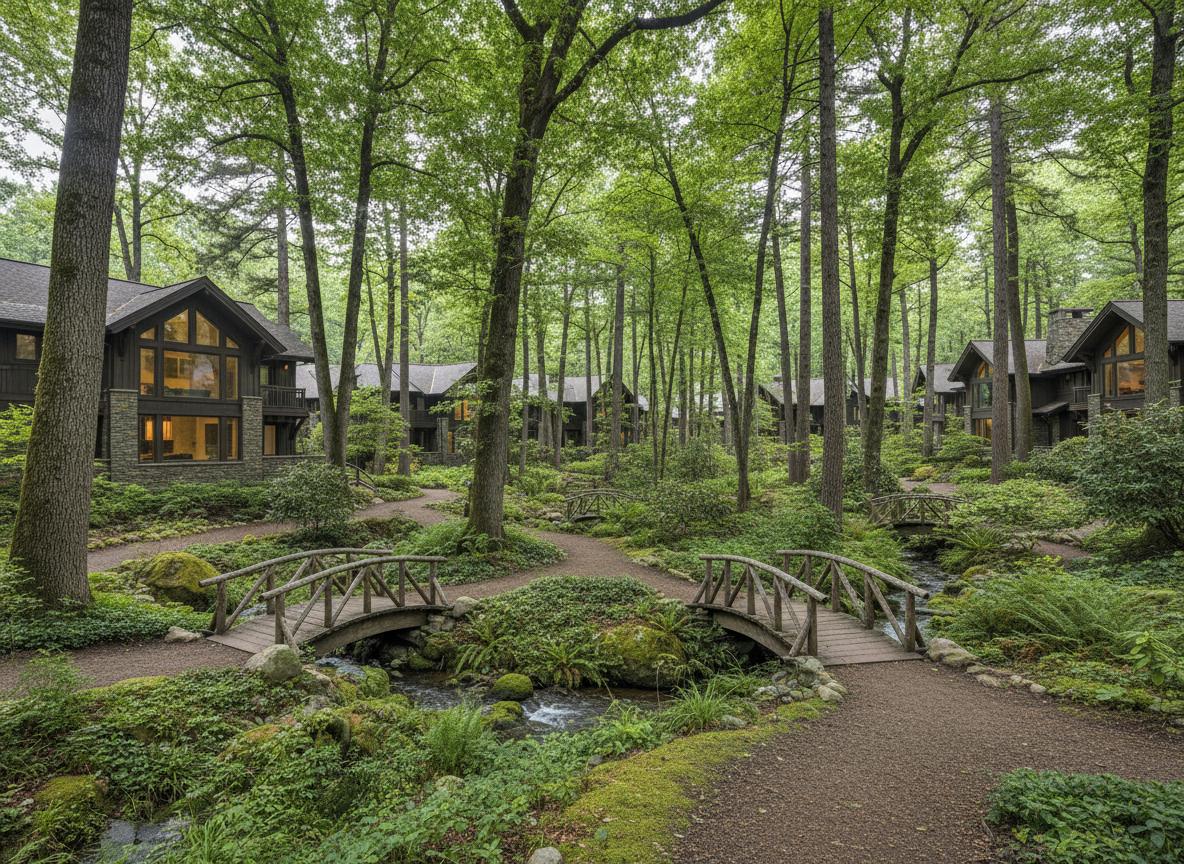 Forest Town residential landscape design and installation