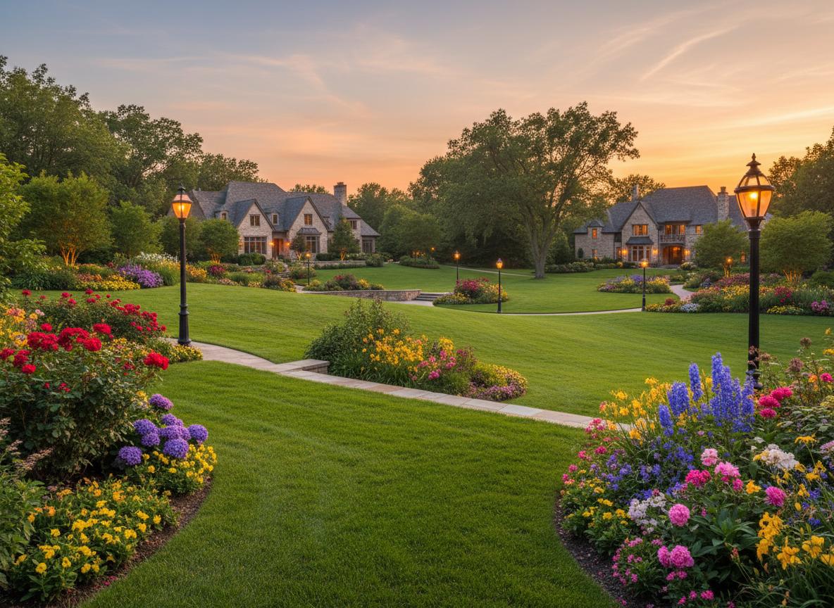 Gulberg Green park landscaping and outdoor design